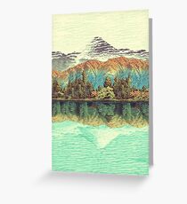 The Unknown Hills in Kamakura Greeting Card