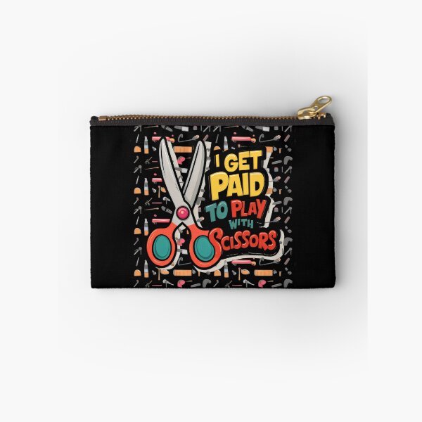 Item preview, I Get Paid to Play with Scissors Hair Stylist Funny  designed and sold by jteart.