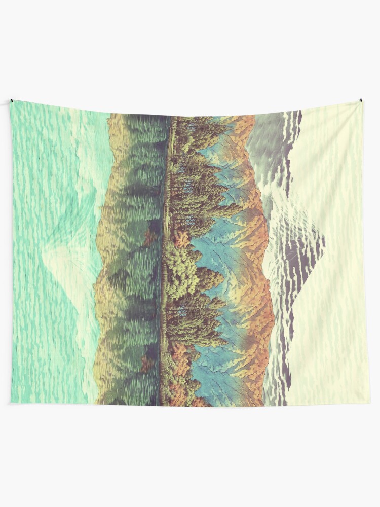 Alternate view of The Unknown Hills in Kamakura Tapestry