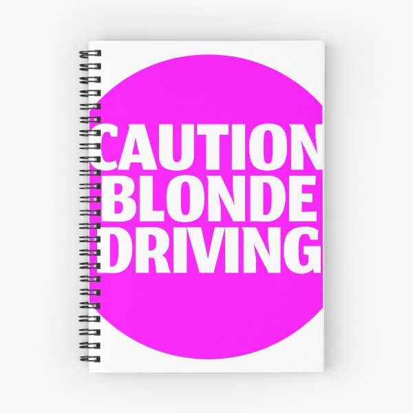 Item preview, Caution Blonde Driving designed and sold by stevenbrian698.