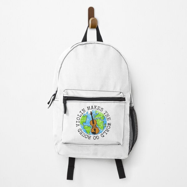 Item preview, Violin Makes The World Go Round, Violinist Earth Day designed and sold by doodlerob.