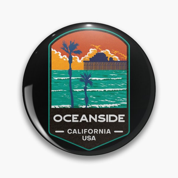 Item preview, Oceanside Municipal Pier designed and sold by JordanHolmes.