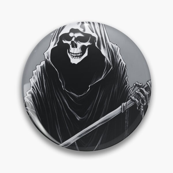 Item preview, Grim designed and sold by HeavyMetalGoods.