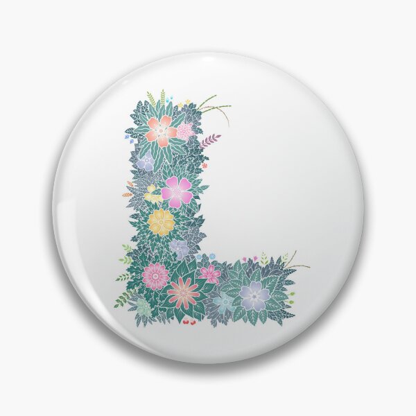 Artikelvorschau, Blumenbuchstabe „L“ WeArePrettierThanFlowers entworfen und verkauft von birthflower.