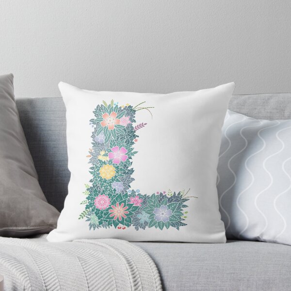 Artikelvorschau, Blumenbuchstabe „L“ WeArePrettierThanFlowers entworfen und verkauft von birthflower.