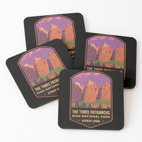 Item preview, The Three Patriarchs Zion Utah designed and sold by JordanHolmes.