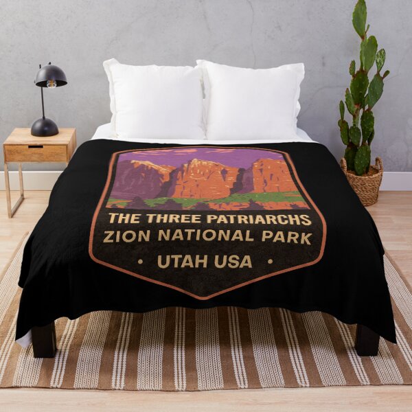 Item preview, The Three Patriarchs Zion Utah designed and sold by JordanHolmes.