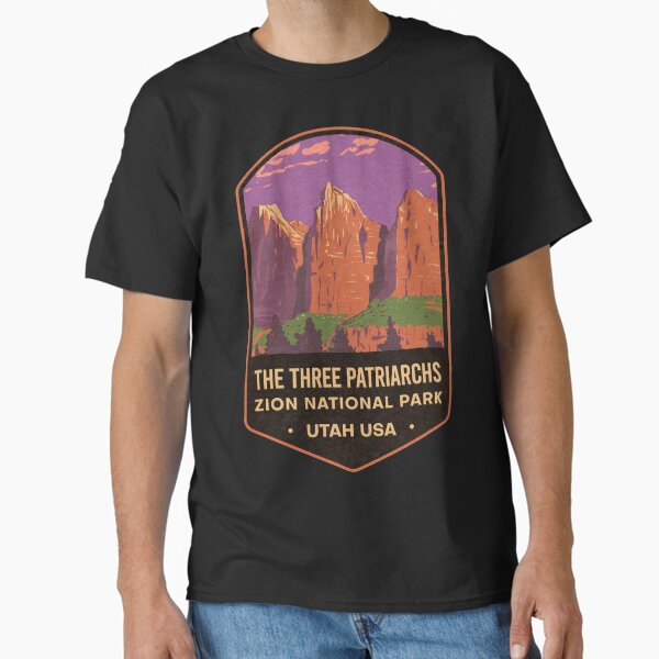 Vista previa del artículo con la obra «Los Tres Patriarcas Sion Utah», diseñado y vendido por JordanHolmes.