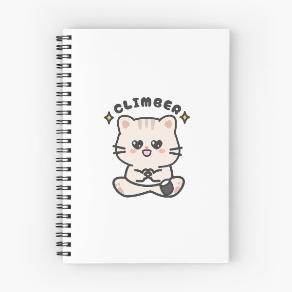 Item preview, Lil Climber - Kawaii Cute climbing cat loves climbing designed and sold by FunkyDuck.
