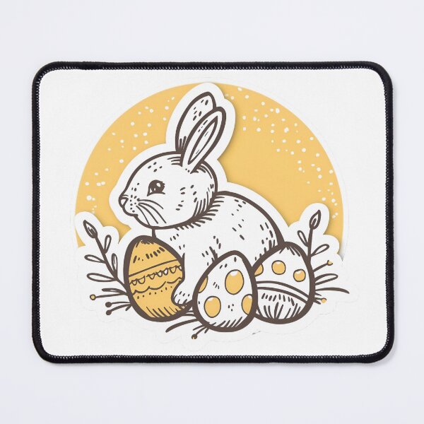 Item preview, Vintage Sketch Easter Bunny designed and sold by ZappyP.