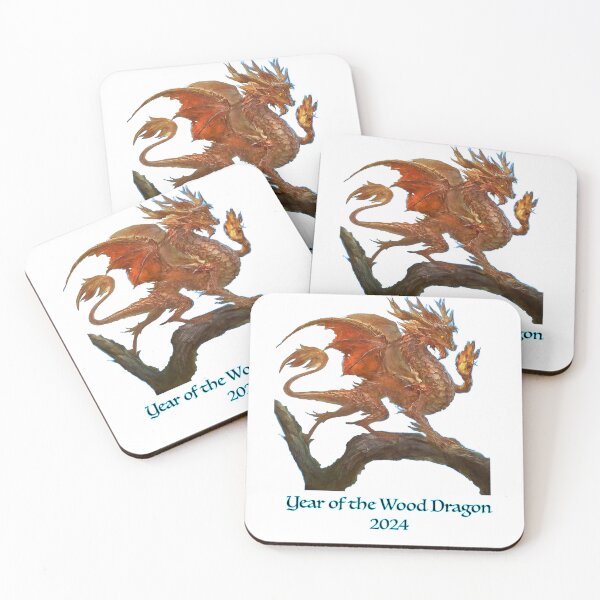 Item preview, Year of the Wood Dragon 2024 designed and sold by Web Natural Designs.