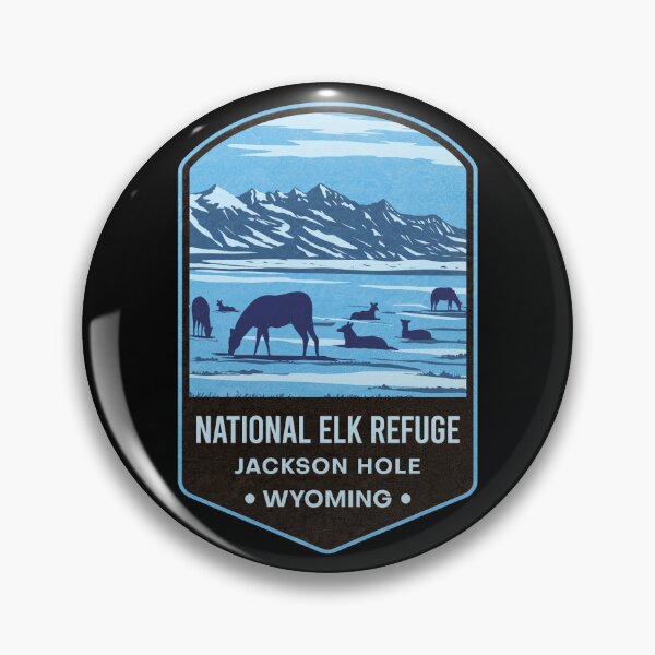 Item preview, The National Elk Refuge Wyoming USA designed and sold by JordanHolmes.