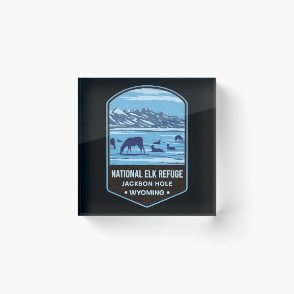 Item preview, The National Elk Refuge Wyoming USA designed and sold by JordanHolmes.