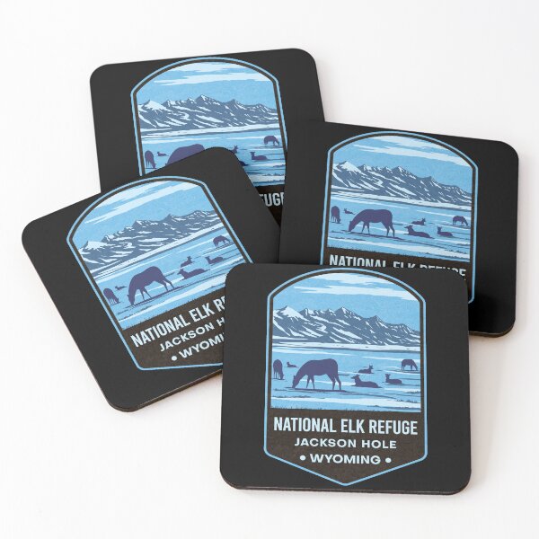 Item preview, The National Elk Refuge Wyoming USA designed and sold by JordanHolmes.