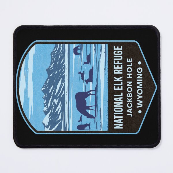 Item preview, The National Elk Refuge Wyoming USA designed and sold by JordanHolmes.