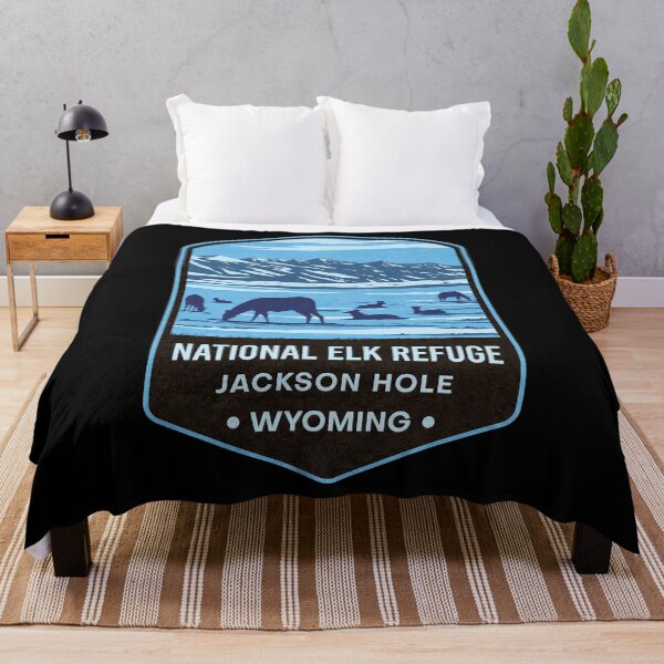 Item preview, The National Elk Refuge Wyoming USA designed and sold by JordanHolmes.