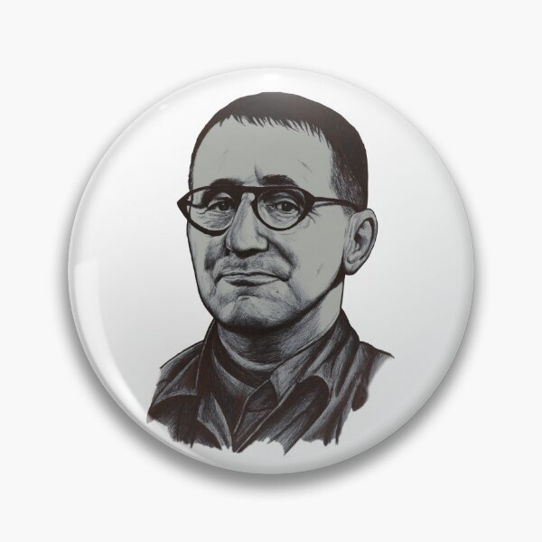 Item preview, Eugen Berthold Friedrich Brecht, Berthold Brecht Drawing, Fan Art Berthold Brecht designed and sold by Tiendaplanista.