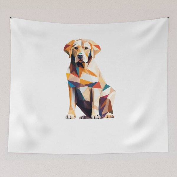 Item preview, Geometric Labrador  designed and sold by CharmStudio.