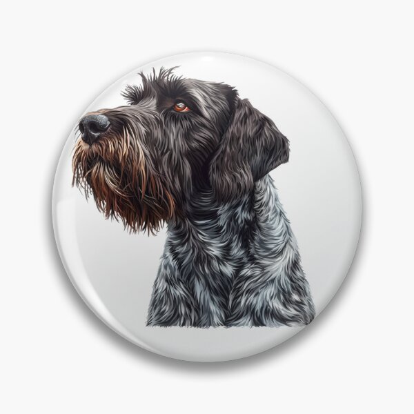 Item preview, Wirehaired German Pointer Dog designed and sold by lambandoak.