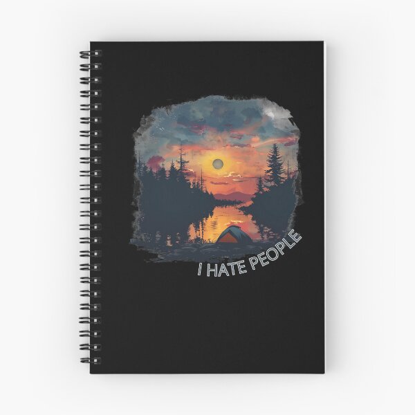Item preview, I Hate People. Camping Time designed and sold by elnexshop.