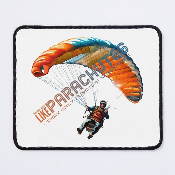 Item preview, Minds are like parachutes designed and sold by Maadio.