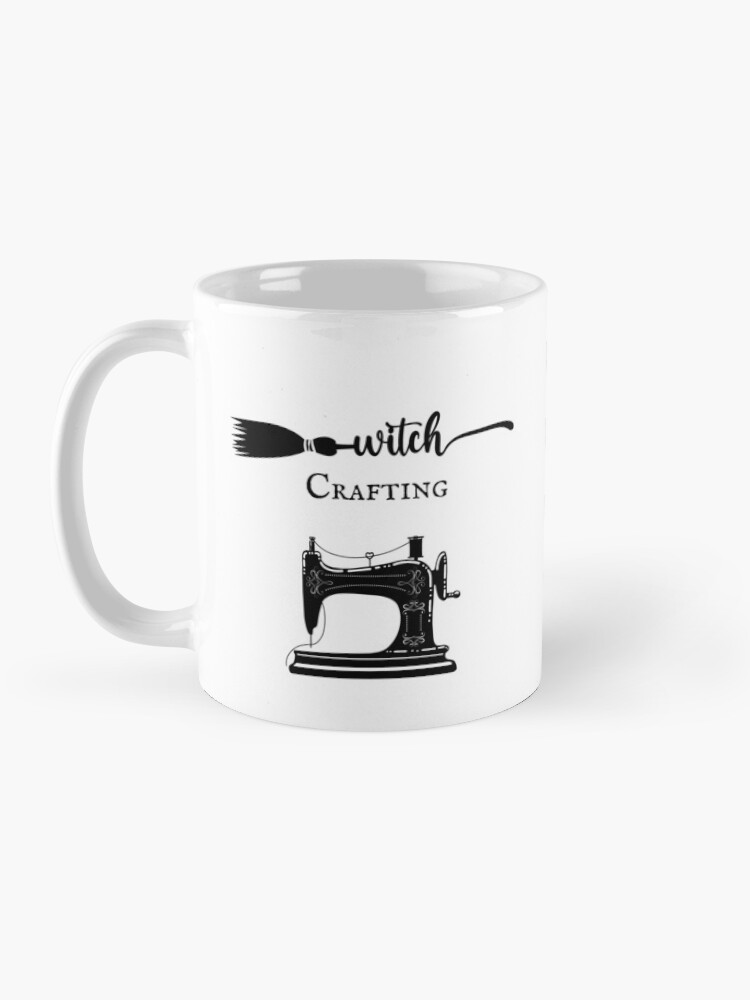 Thumbnail 3 of 6, Coffee Mug, Ezra Bell's Witch Crafting Logo designed and sold by FamiliarBeings.