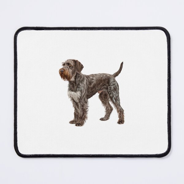 Item preview, Wire Haired German Pointer Dog Standing Full Body designed and sold by lambandoak.
