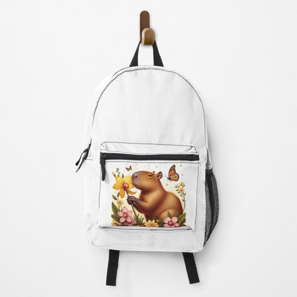 Item preview, Capybara Smells the Yellow Orchid3 designed and sold by Capybara Art Lover.