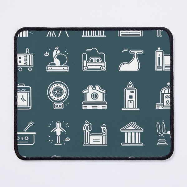 Item preview, TRAVEL AND TOURISM ICONS designed and sold by likbatonboot.