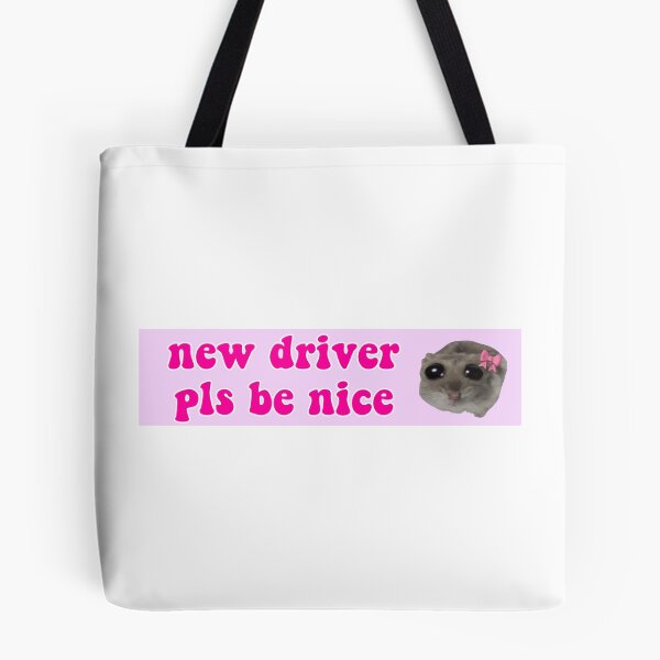 Item preview, Sad Hamster New Driver Pls Be Nice  designed and sold by funkyst.