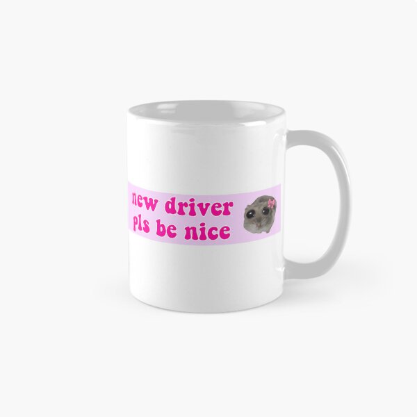 Item preview, Sad Hamster New Driver Pls Be Nice  designed and sold by funkyst.