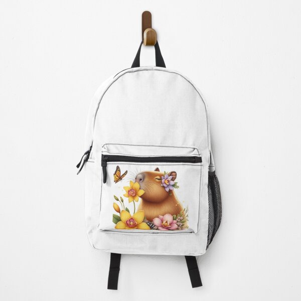 Item preview, Capybara Smells the Yellow Orchid7 designed and sold by Capybara Art Lover.
