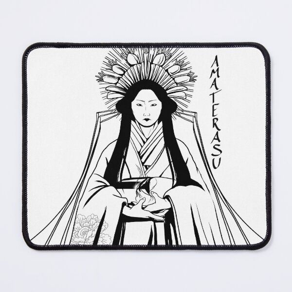 Item preview, Sun Goddess Amaterasu Black and white - Typography designed and sold by Leeh-designs.