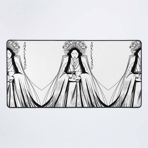 Item preview, Sun Goddess Amaterasu Black and white - Typography designed and sold by Leeh-designs.