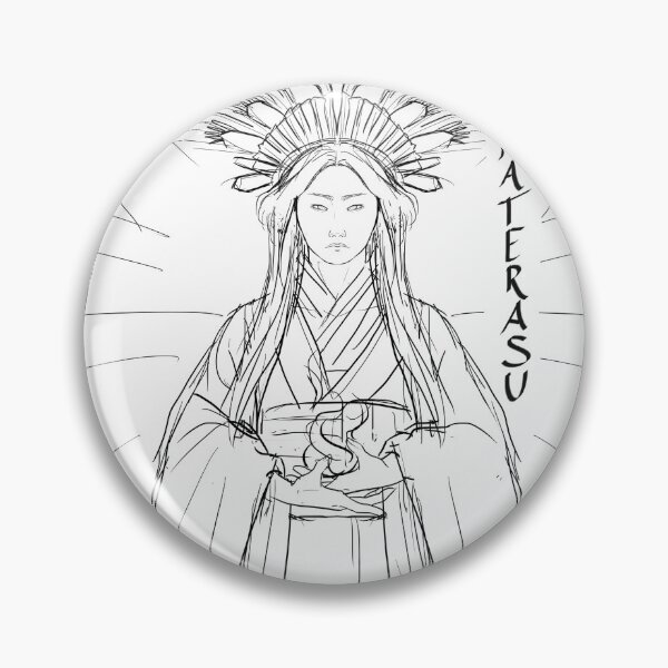 Item preview, Sun Goddess Amaterasu Line -Typography designed and sold by Leeh-designs.