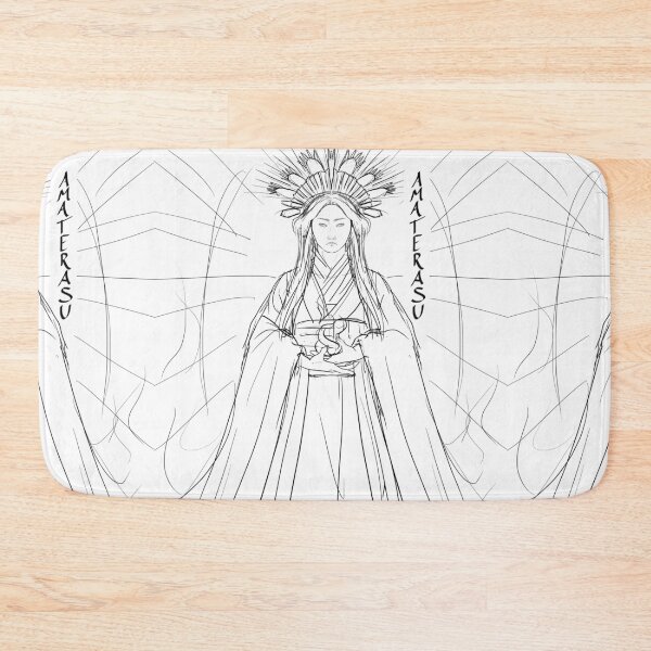 Item preview, Sun Goddess Amaterasu Line -Typography designed and sold by Leeh-designs.
