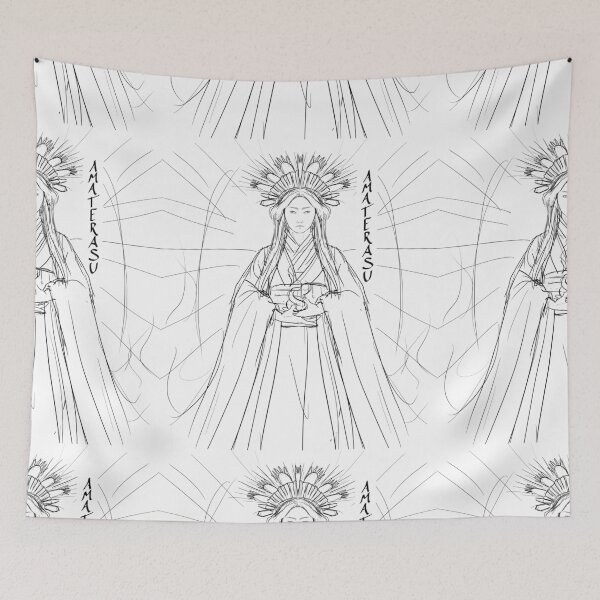 Item preview, Sun Goddess Amaterasu Line -Typography designed and sold by Leeh-designs.