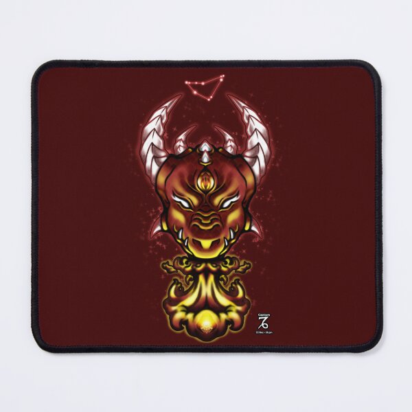 Item preview, CELESTIAL ZODIAC DRAGON GARNET designed and sold by StrugglinkArts.
