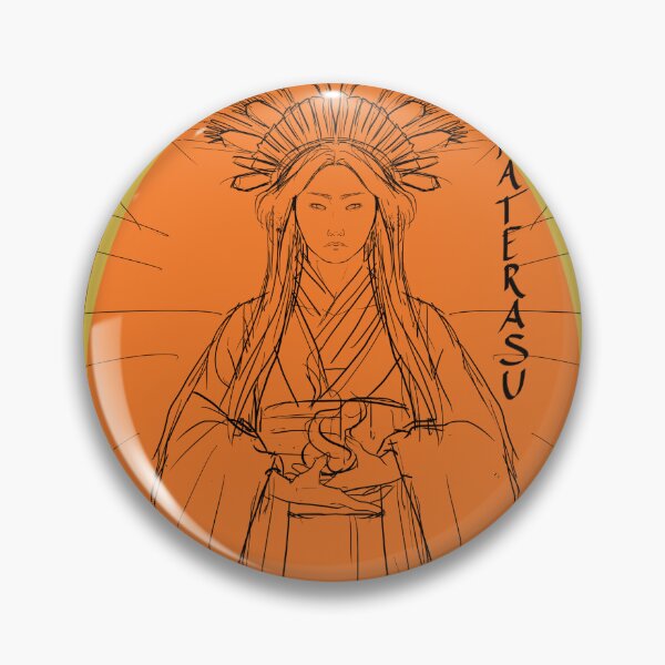 Item preview, Sun Goddess Amaterasu Lineline vII - Katakana Typography designed and sold by Leeh-designs.