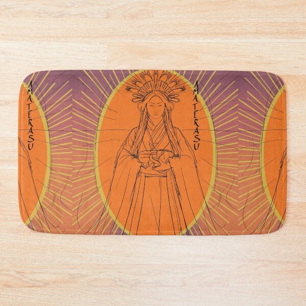 Item preview, Sun Goddess Amaterasu Lineline vII - Katakana Typography designed and sold by Leeh-designs.