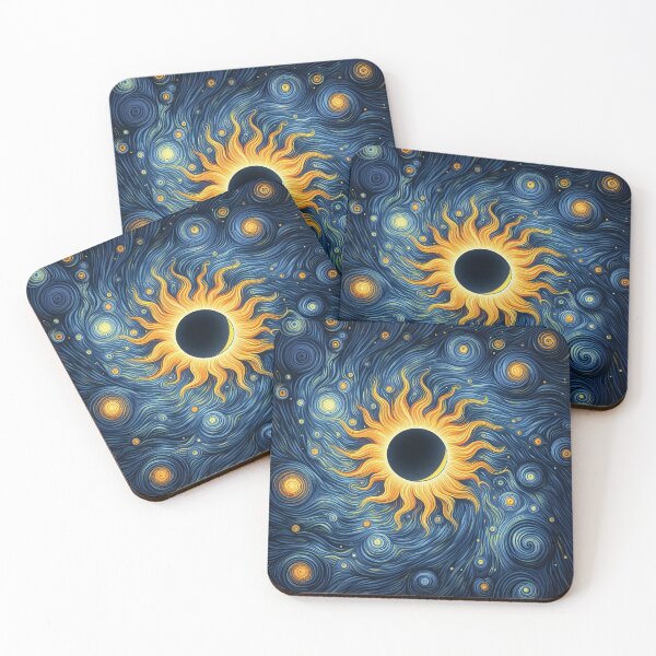 Item preview, Solar Eclipse Texas - Art Solar Eclipse designed and sold by JessArty ⭐⭐⭐⭐⭐.
