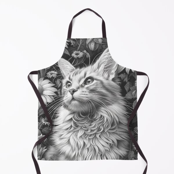 Item preview, Ink Garden Cat designed and sold by MNSY.