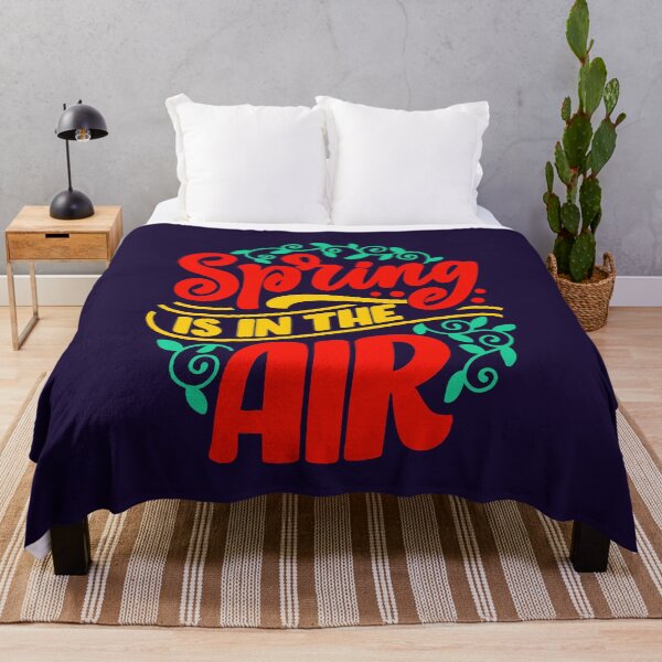 Item preview, SPRING IS IN THE AIR MOTIVATIONAL SAYING designed and sold by digitalartlb.