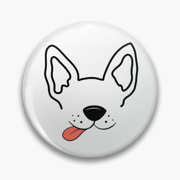 Item preview, dog face designed and sold by DesignbyMorena.