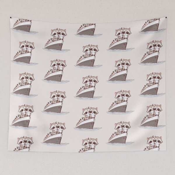 Item preview, Titanic Raccoon designed and sold by LemuellTrends.