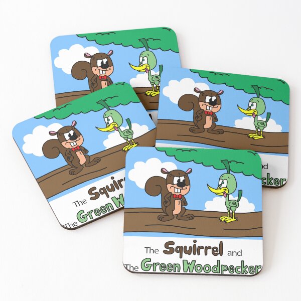 Item preview, The Squirrel and the Green Woodpecker (with title) designed and sold by RyanRaskin22.