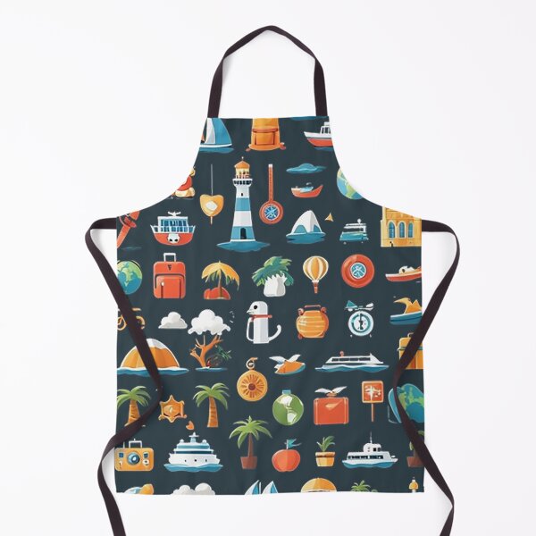 Item preview, TRAVEL AND TOURISM ICONS designed and sold by likbatonboot.
