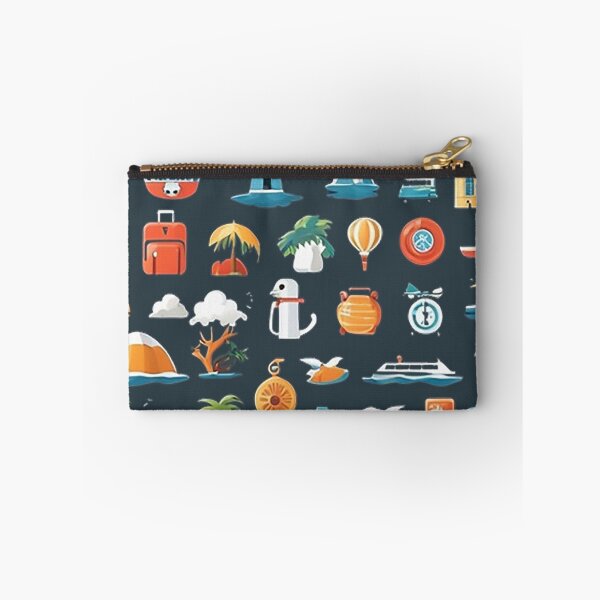 Item preview, TRAVEL AND TOURISM ICONS designed and sold by likbatonboot.