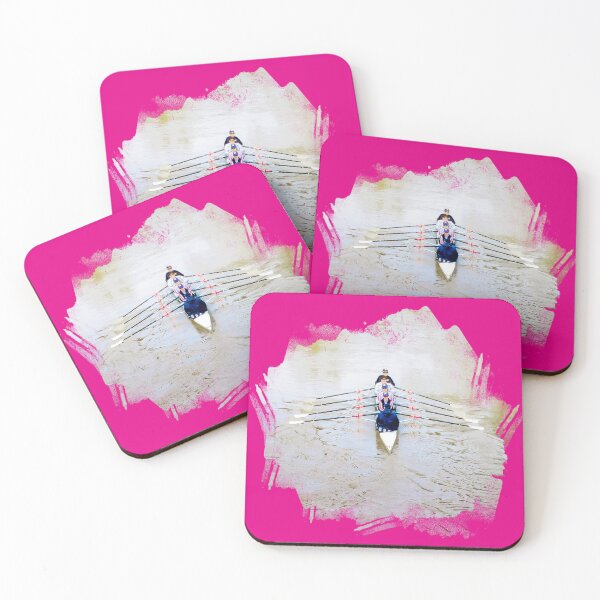 Item preview, Rowing Rowers in Twickenham Color Splash - Do what you Love, Rowing! on Pink designed and sold by Michael van der Hoorn.