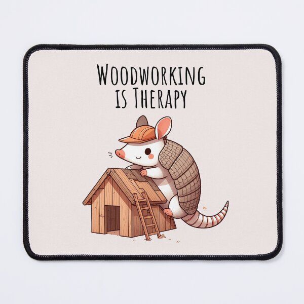 Item preview, Woodworking Armadillo designed and sold by LemuellTrends.